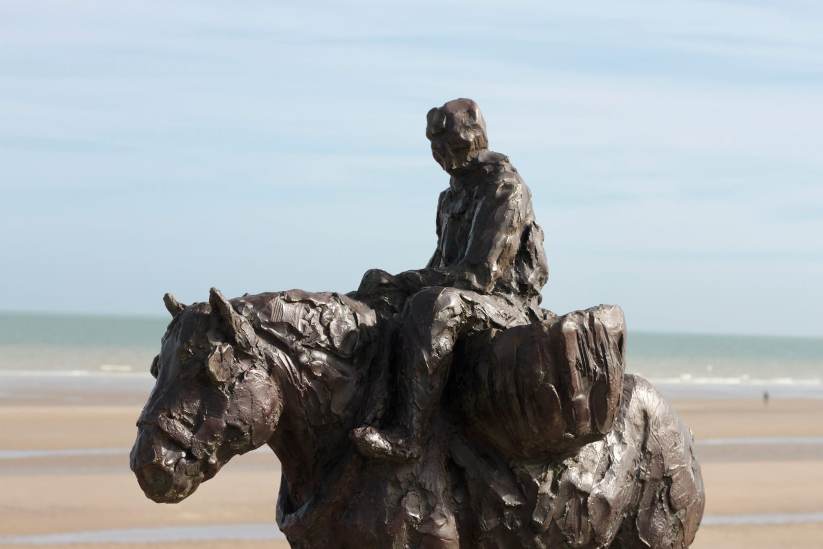 Roch Vandromme, Pêcheur à cheval, 2000