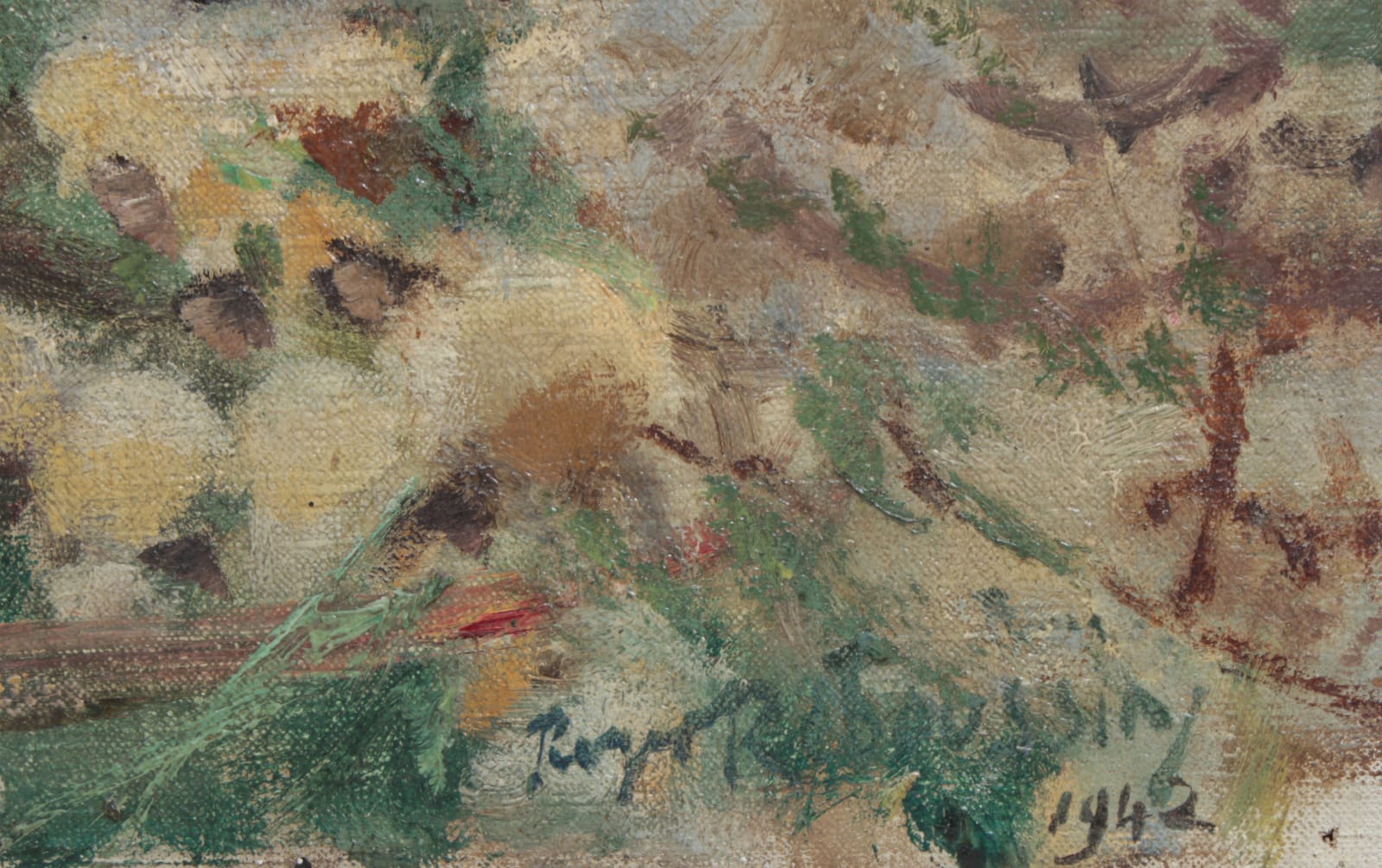 Roger Reboussin, Papillon (Paon-du-jour) , 1942