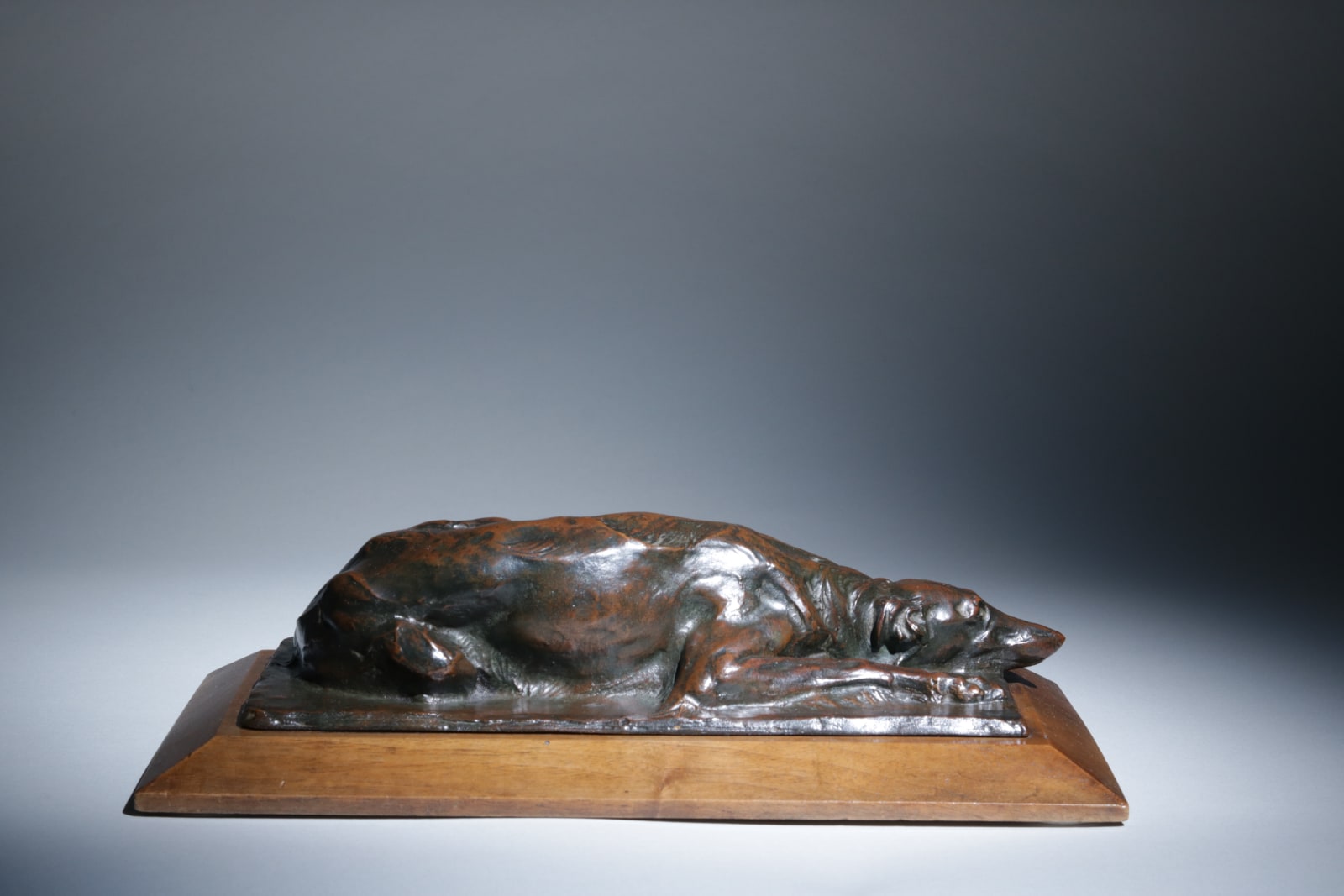 Henri Vallette, Lévrier couché
