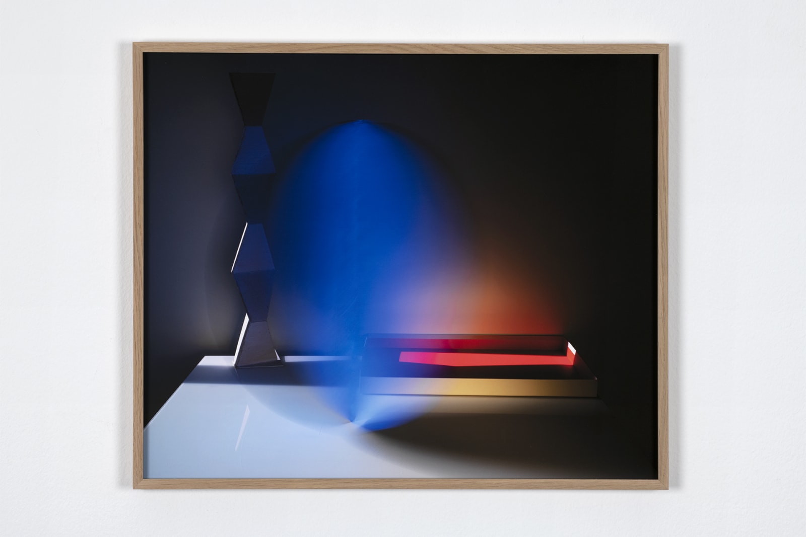 KOKA RAMISHVILI, White, Blue and Red, 2020