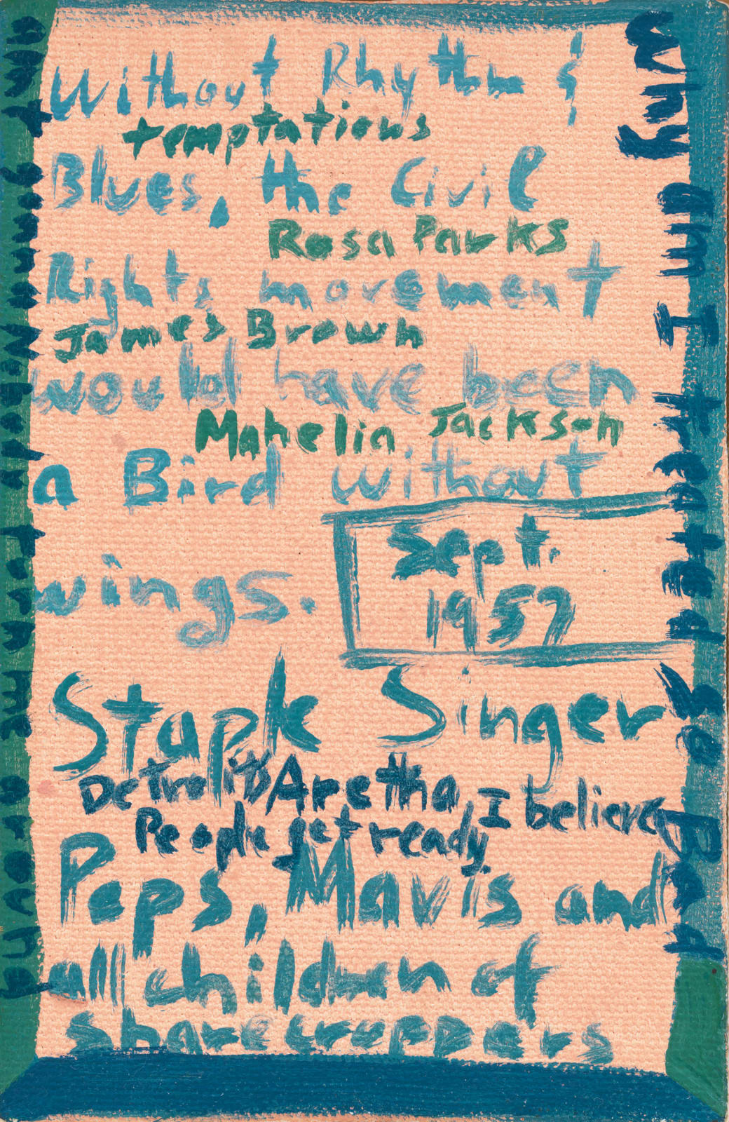 Ficre Ghebreyesus, Without rhythm & blues..., c. 2002-07