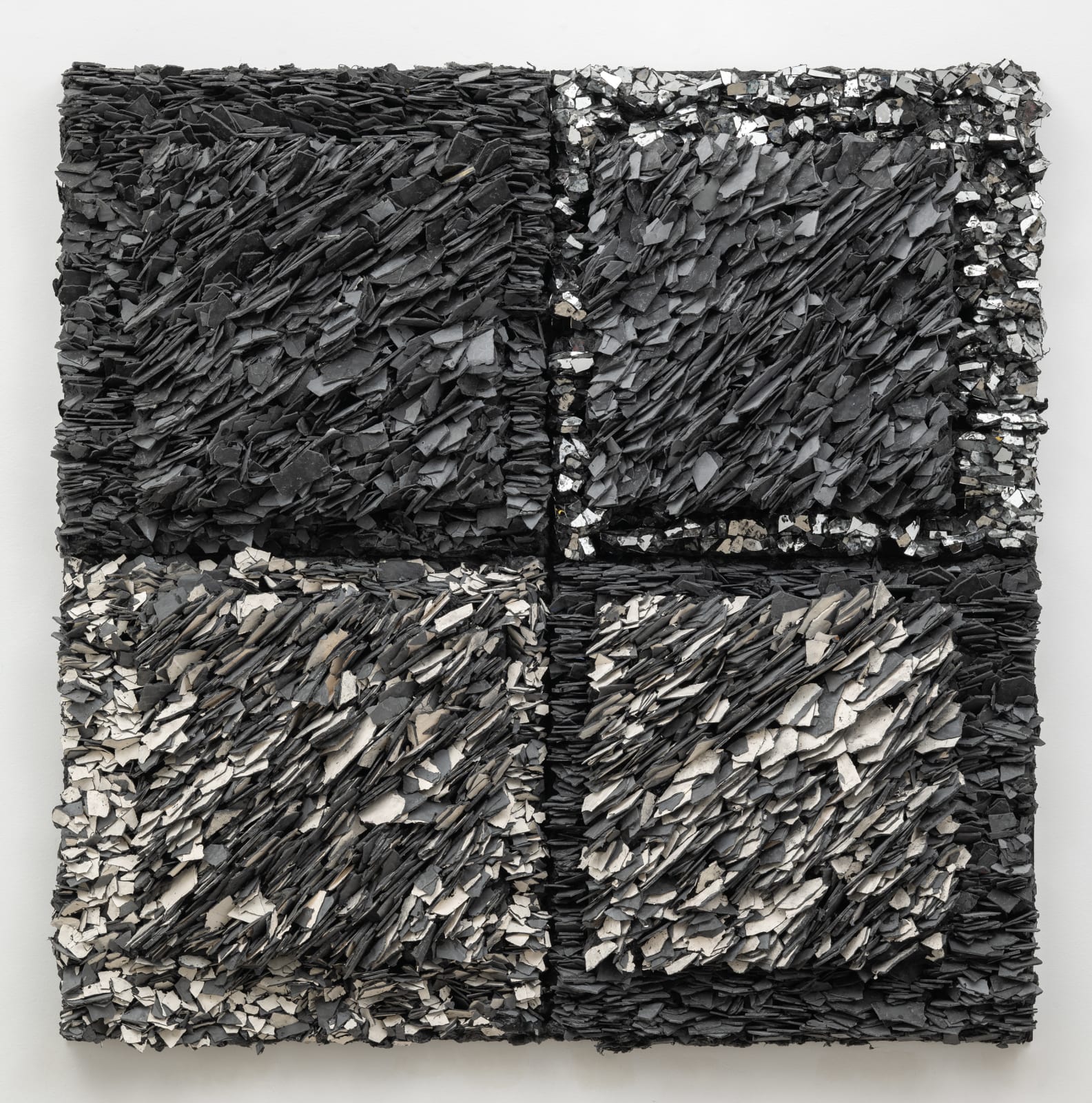 Leonardo Drew, Number 419, 2024
