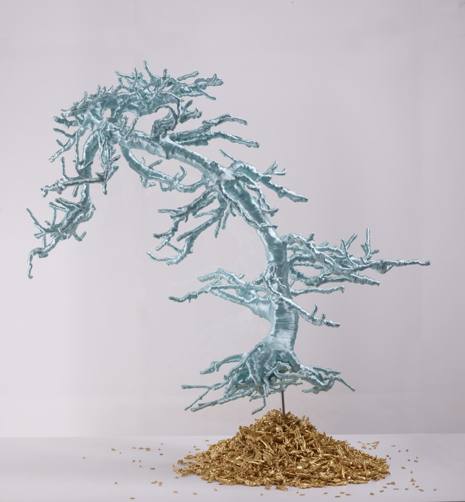 Lin Tianmiao, Untitled (Bonsai Tree), 2012