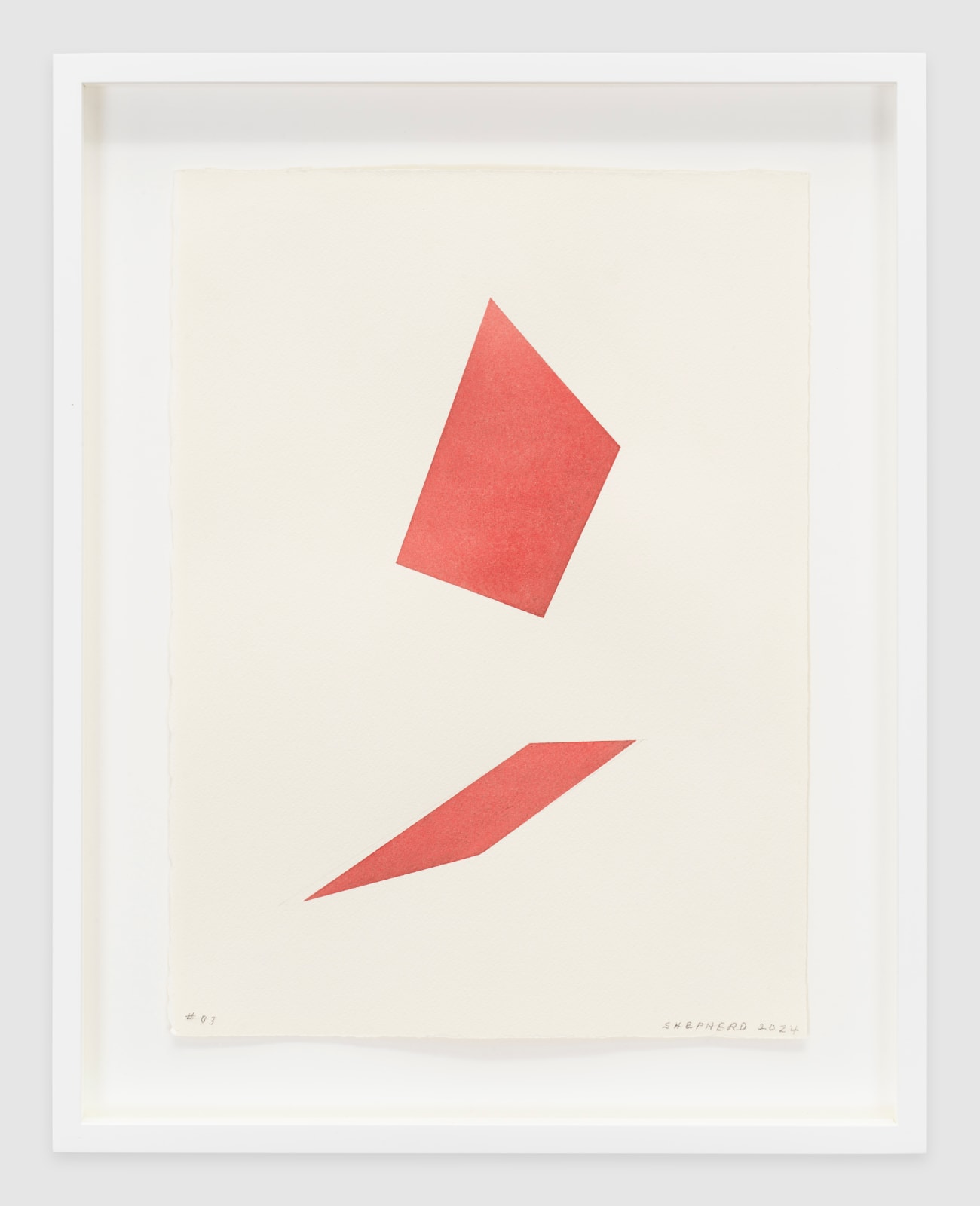 Kate Shepherd, Red Falling Doors #03, 2024