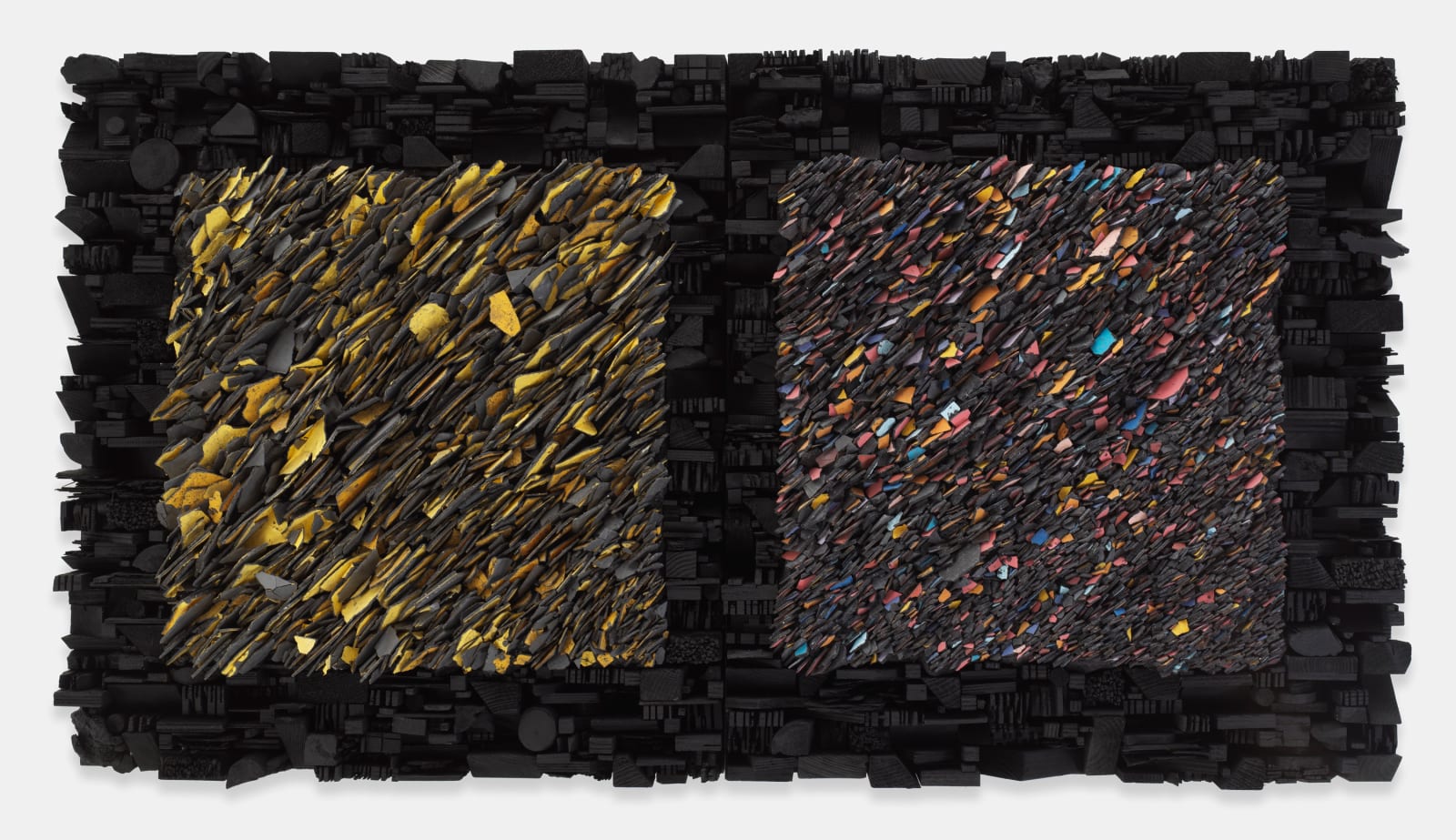 Leonardo Drew, Number 412, 2024