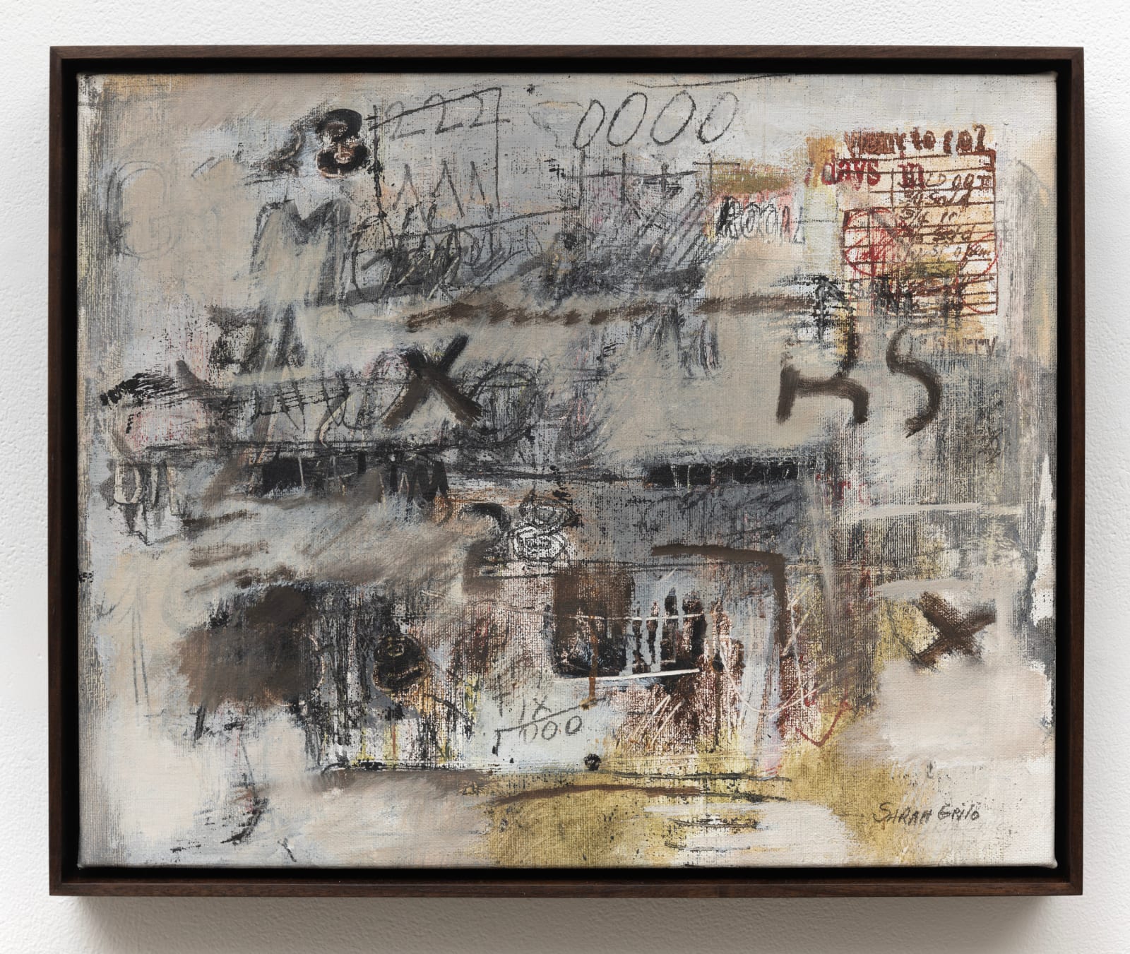 Sarah Grilo, Days (Four Zeroes), 1964