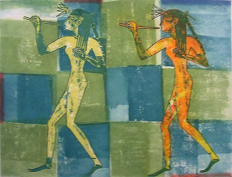 Nancy Spero, Musicians, 1996