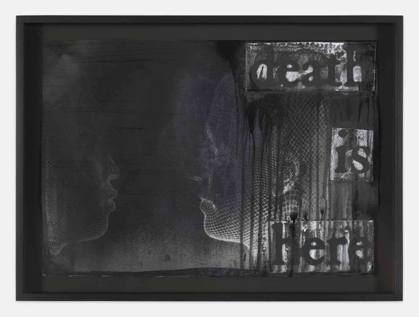 Jaume Plensa, DEATH IS HERE, 2023