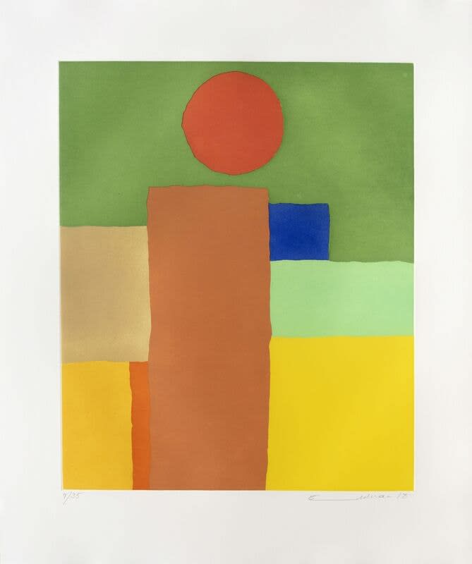 Etel Adnan, Equilibre, 2018