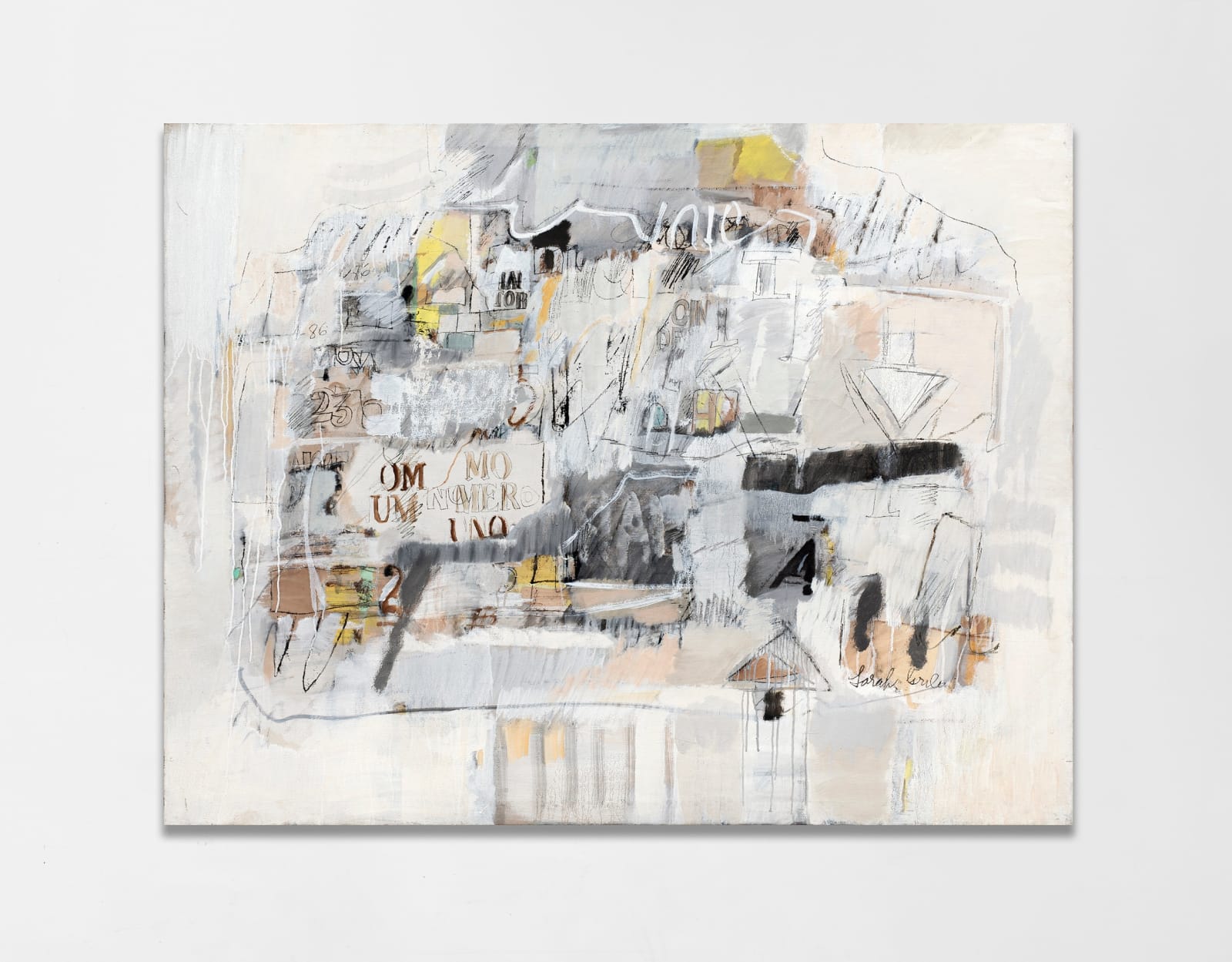 Sarah Grilo, El número uno, 1986