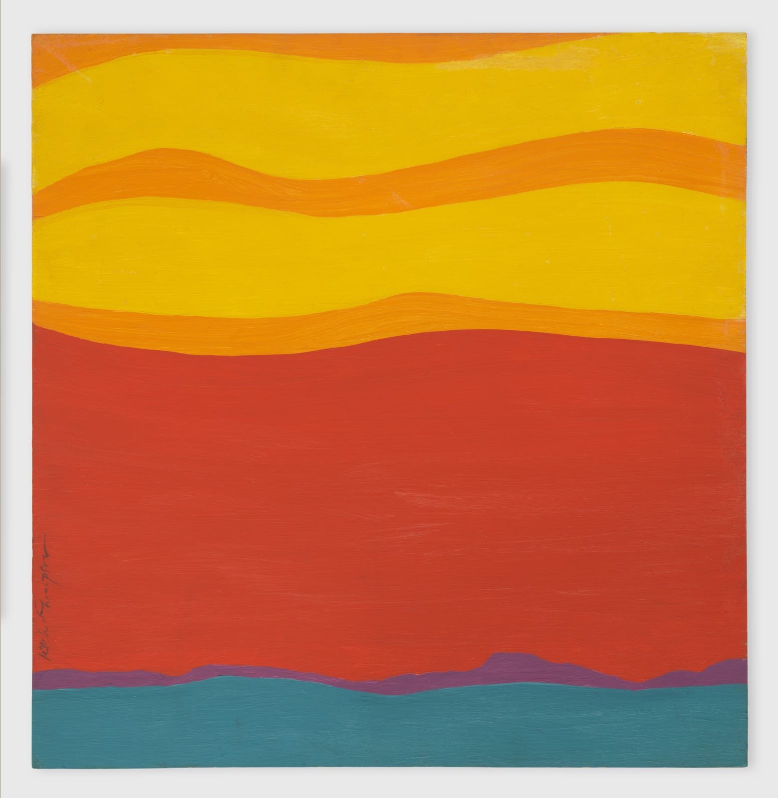Mildred Thompson, Window Painting, c. 1977