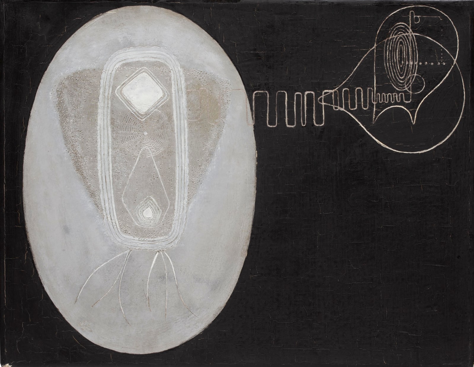 Elda Cerrato, Mineralización y revitalización de una a otra dimensión, 1968