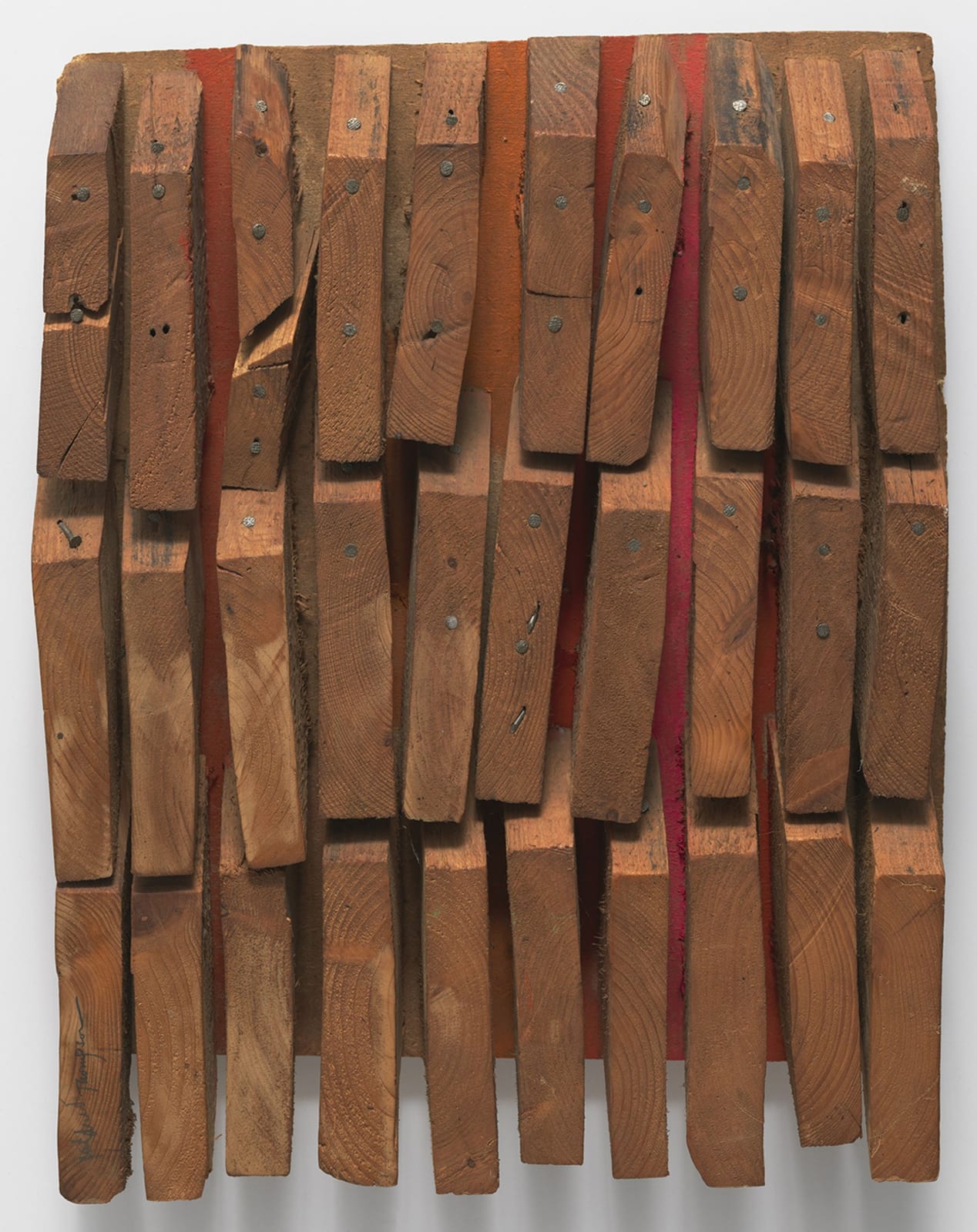 Mildred Thompson, Wood Picture, c. 1967