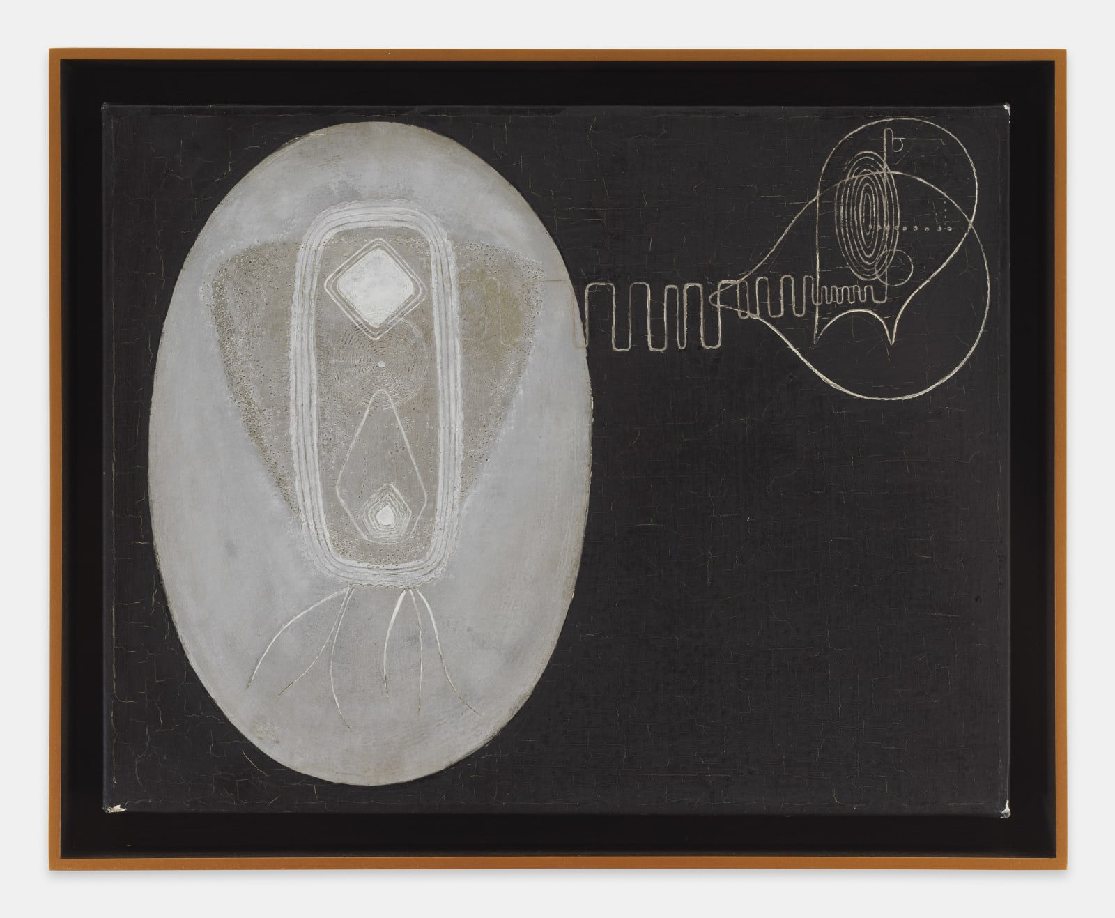 Elda Cerrato, Mineralización y Revitalización de Una a Otra Dimensión (Serie Entes Extraños. Epopeya del Ser Beta) [Mineralization and Revitalization from One Dimension to Another (Strange Beings Series. Epic of the Beta Being)], 1968