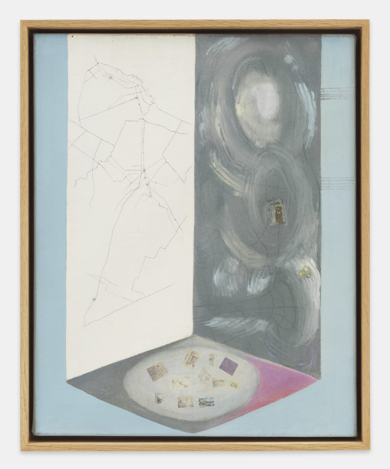 Elda Cerrato, Momentos memorables. Antecedentes (Serie bloque espacio tiempo) [Memorable moments. Background (Space-Time Block Series)], 2003