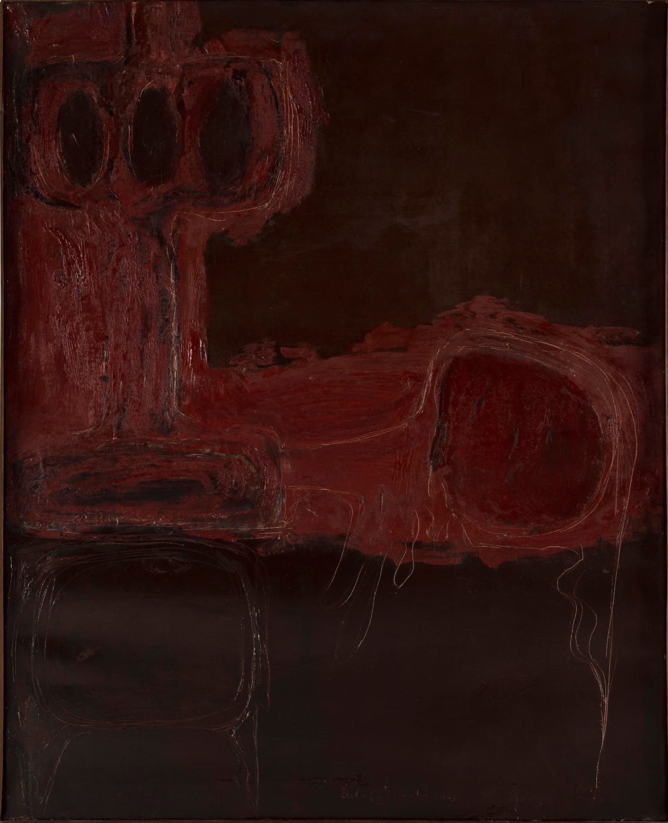 Elda Cerrato, Sin título (Serie Formas en Origen), 1963