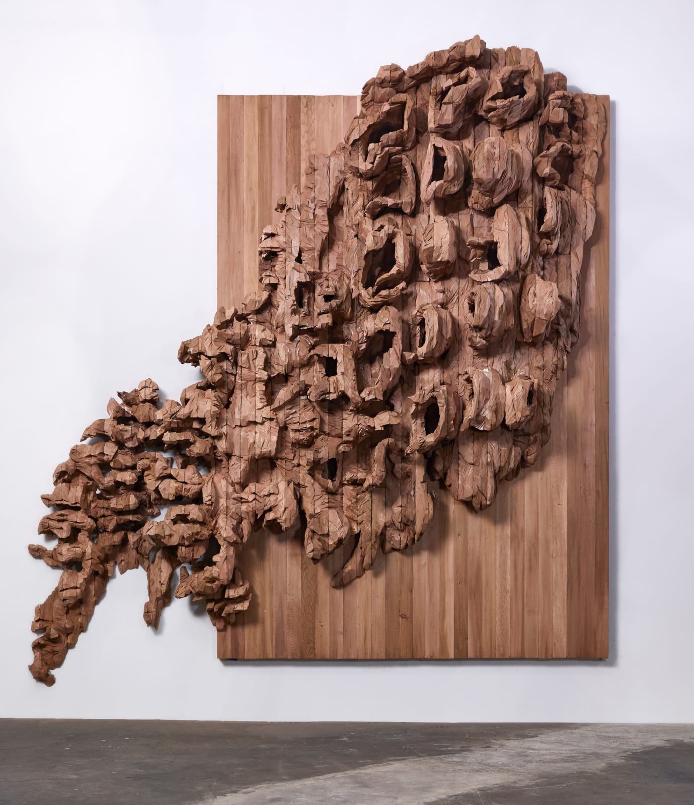 Ursula von Rydingsvard, OBUDOWAĆ, 2020-21