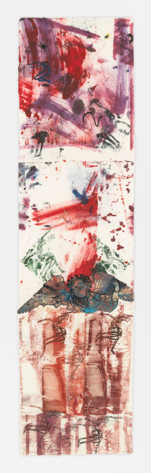 Nancy Spero, La Folie III, 2002