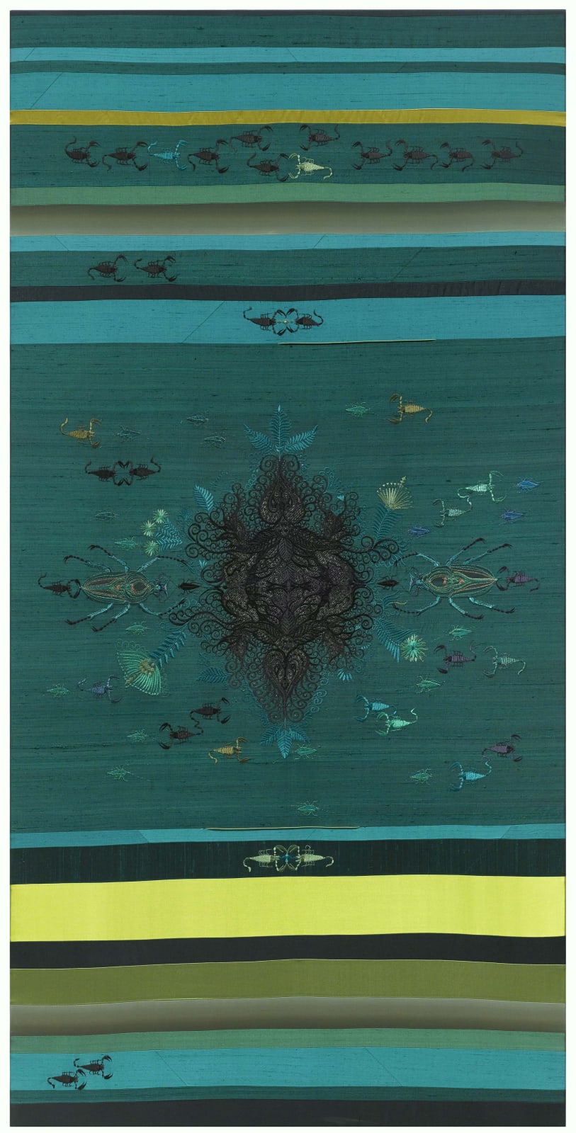 Angelo Filomeno, Amulet (Green Akrep), 2013