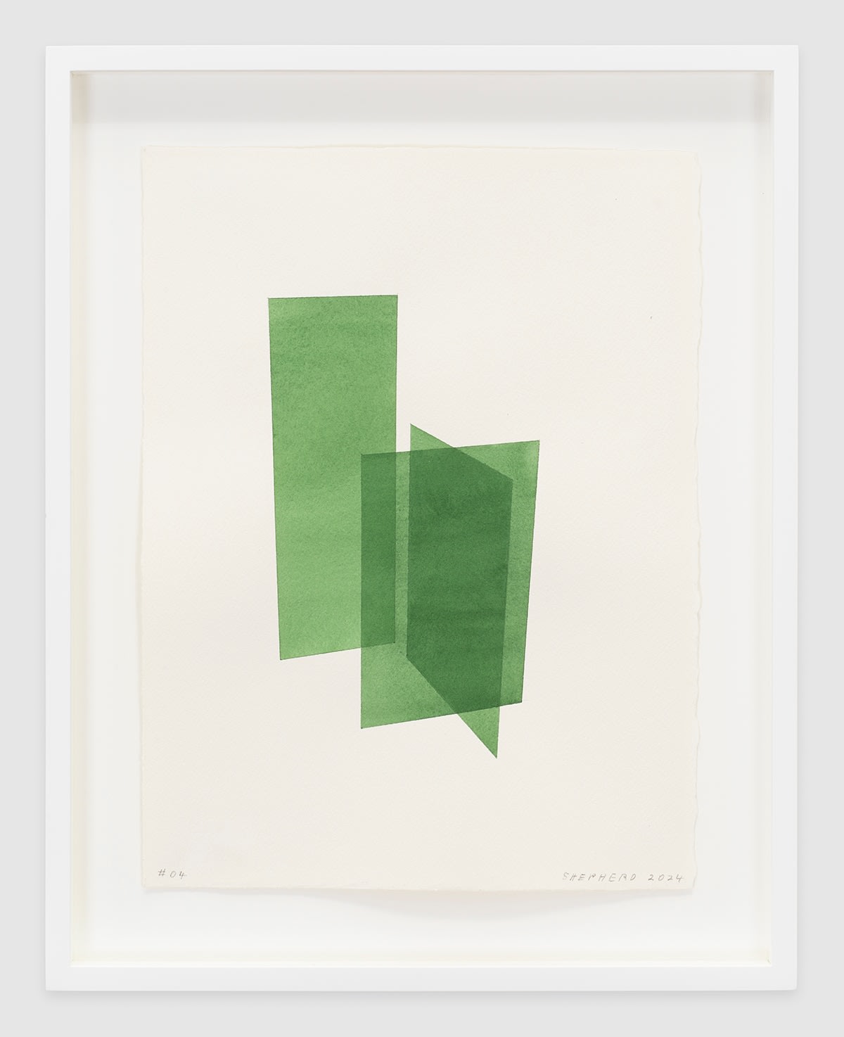 Kate Shepherd, Green Pinwheel #04, 2024