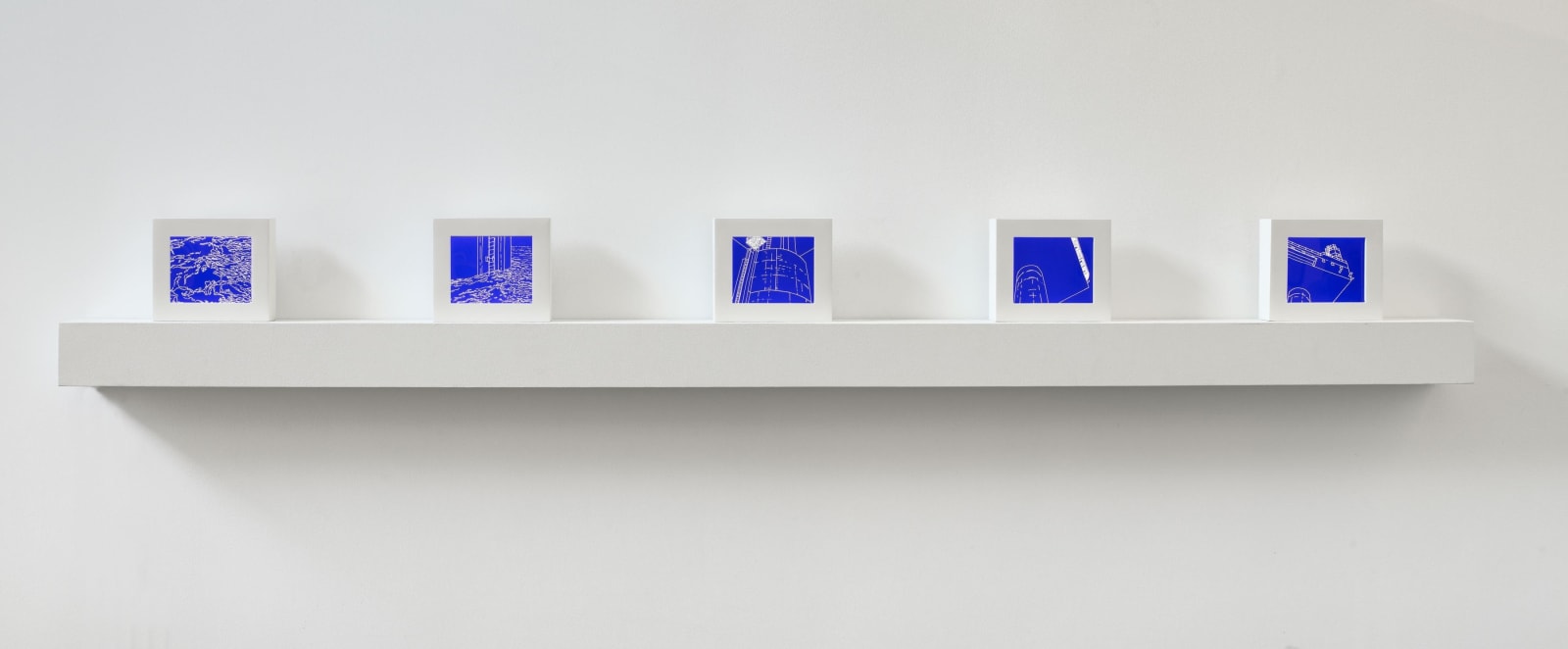 Catherine Yass, Lighthouse drawing (Ellipse), 2011