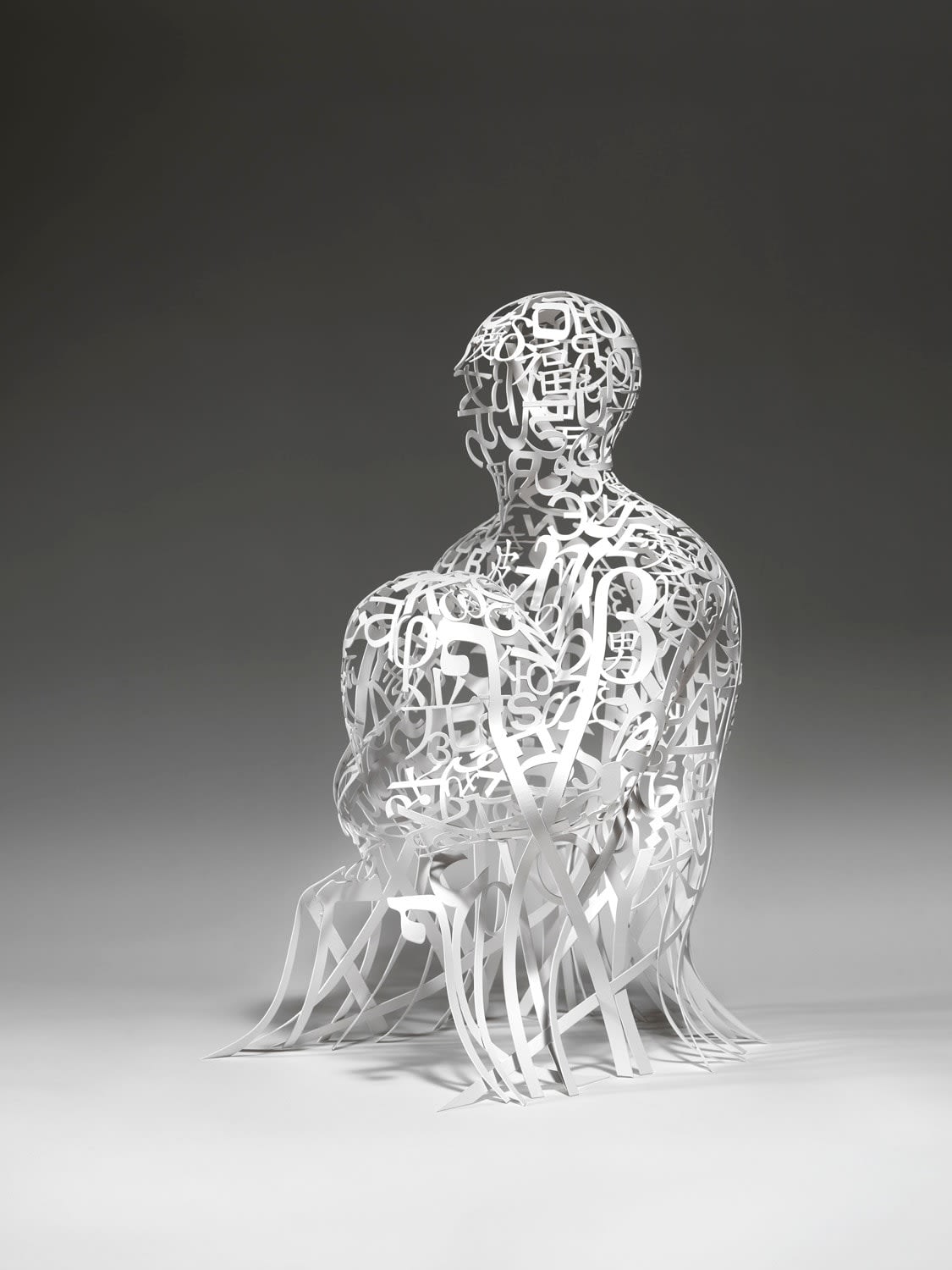 Jaume Plensa, THE HOUSE OF LIGHT AND LOVE (Study), 2023