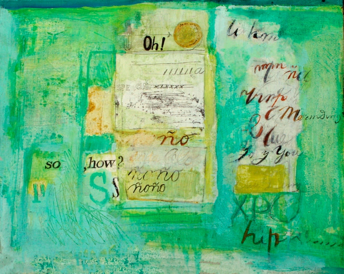 Sarah Grilo, Oh!, 1963