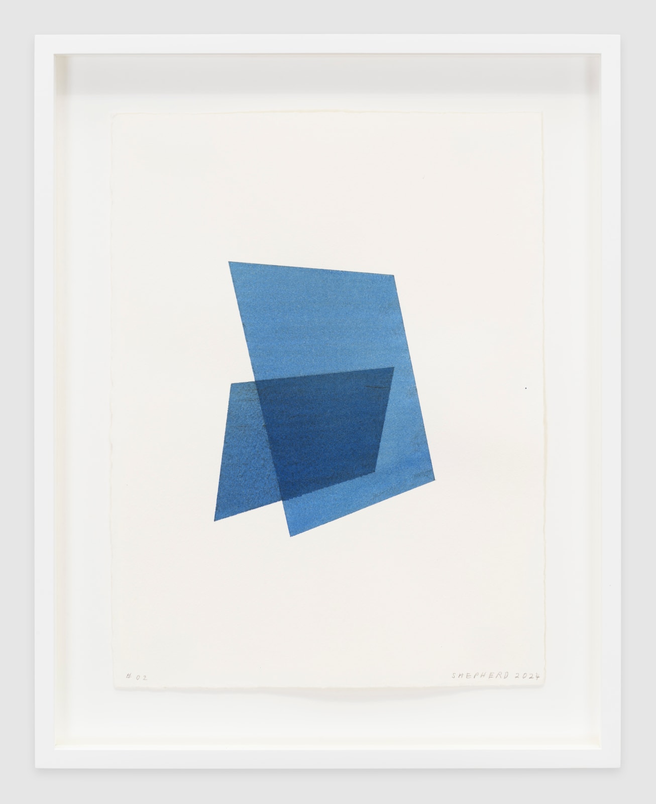 Kate Shepherd, Blue Tent #02, 2024