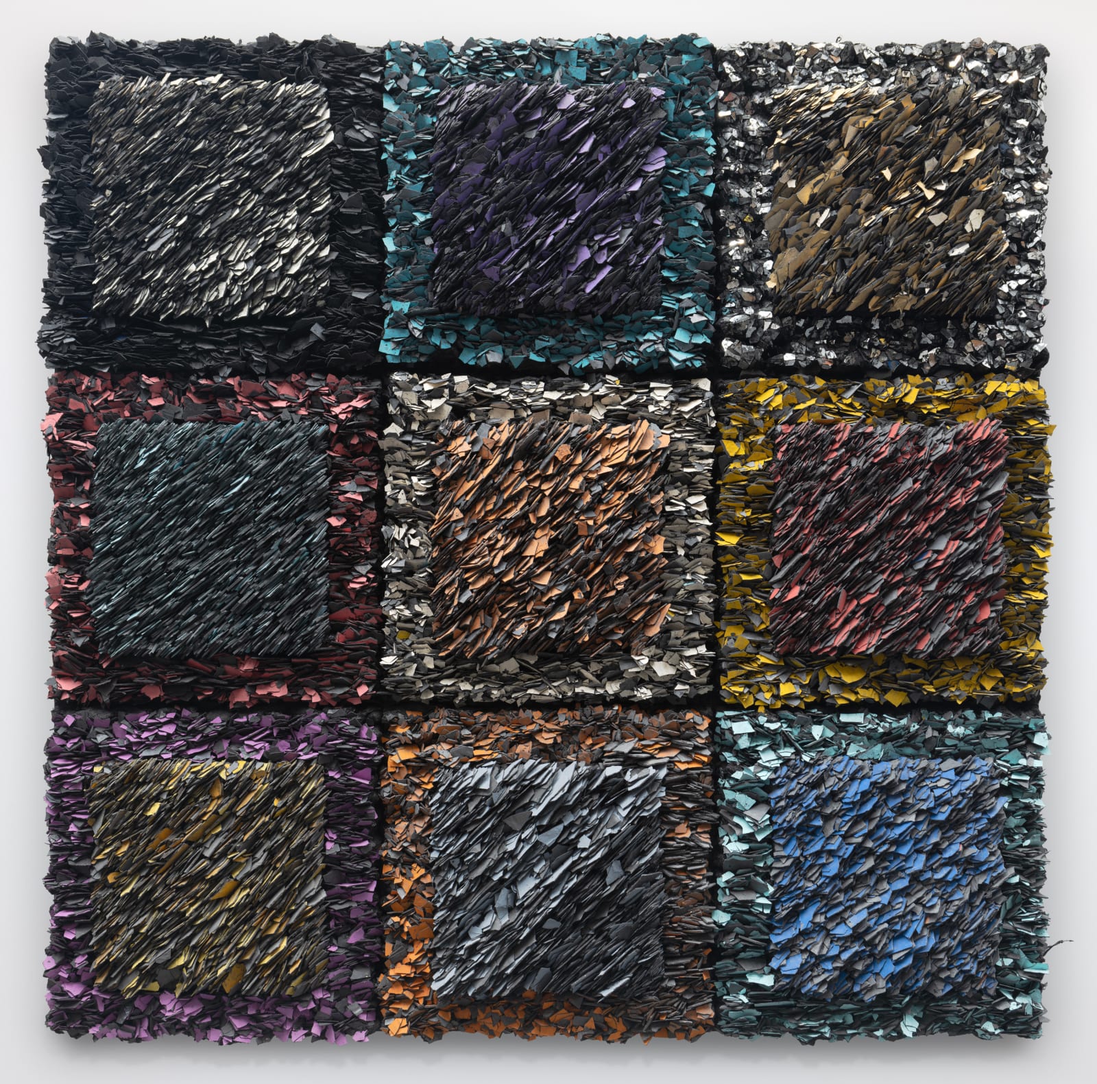 Leonardo Drew, Number 413, 2024