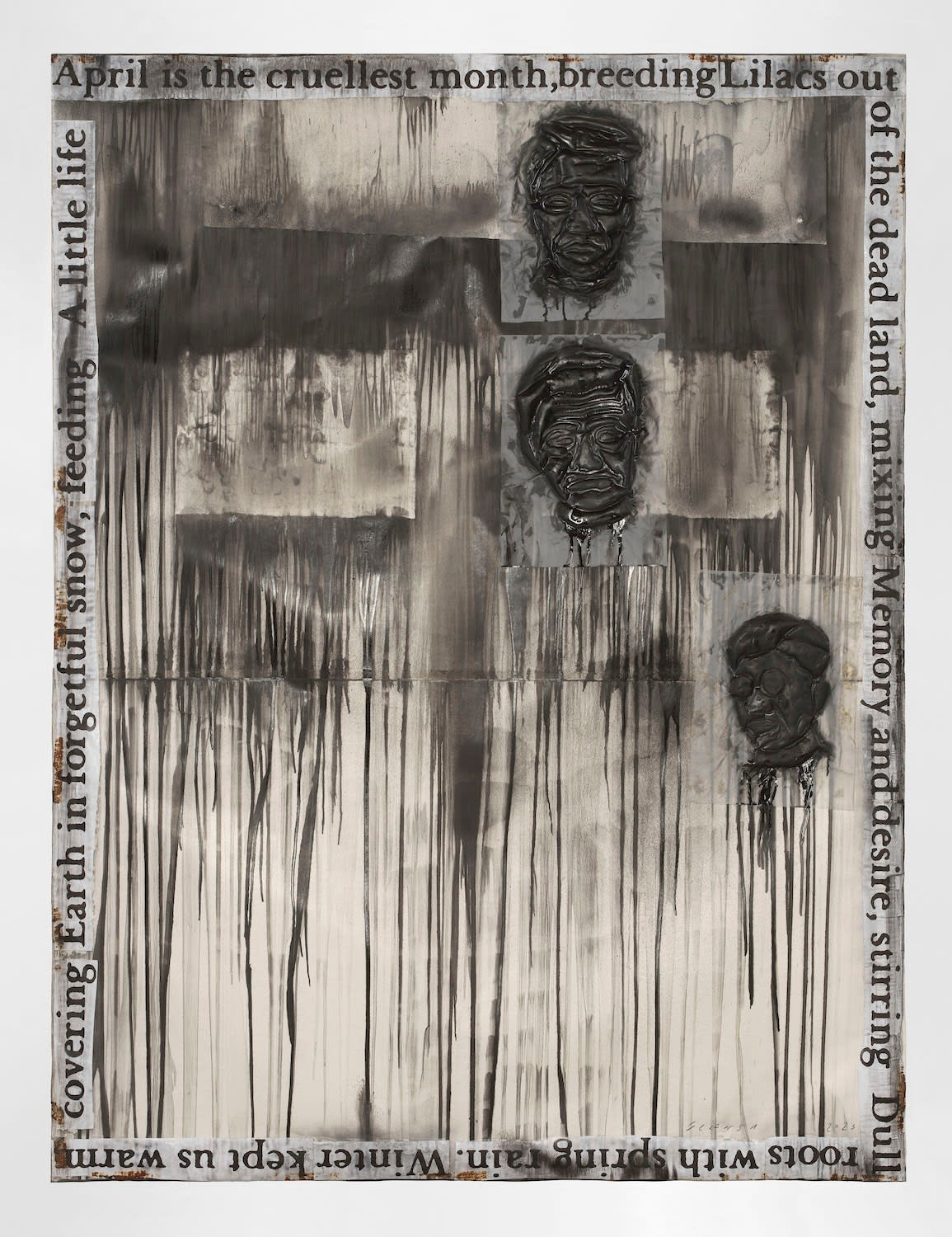 Jaume Plensa, APRIL IS THE CRUELEST MONTH, 2023