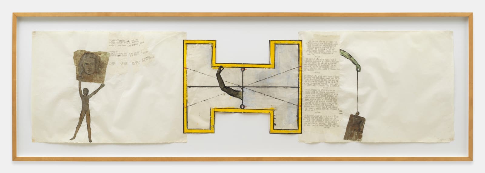 Nancy Spero, Codex Artaud III, 1971