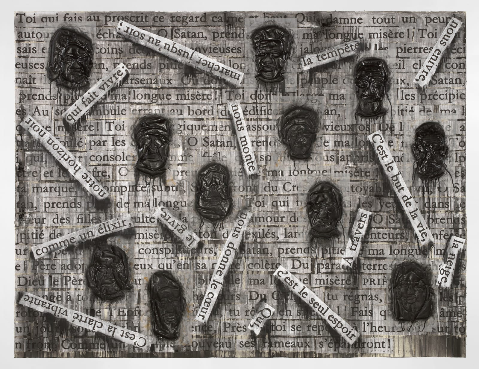 Jaume Plensa, LES FLEURS DU MAL, 2023