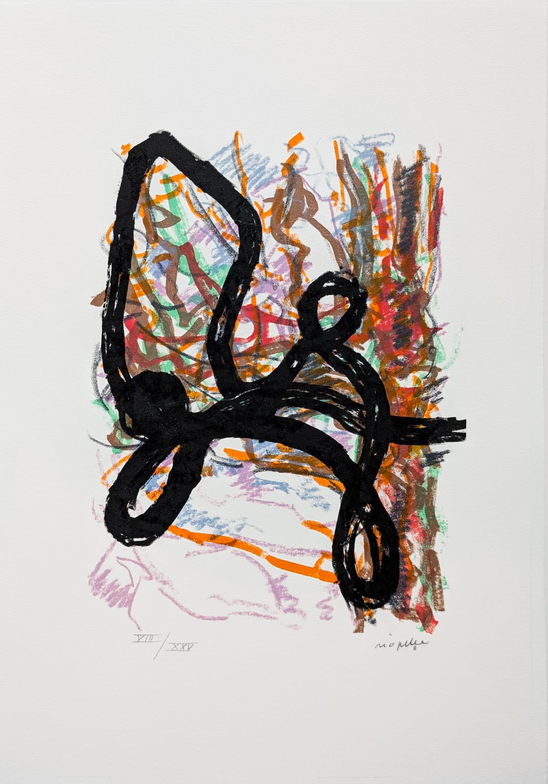 Jean Paul Riopelle, Le Chien, 1972