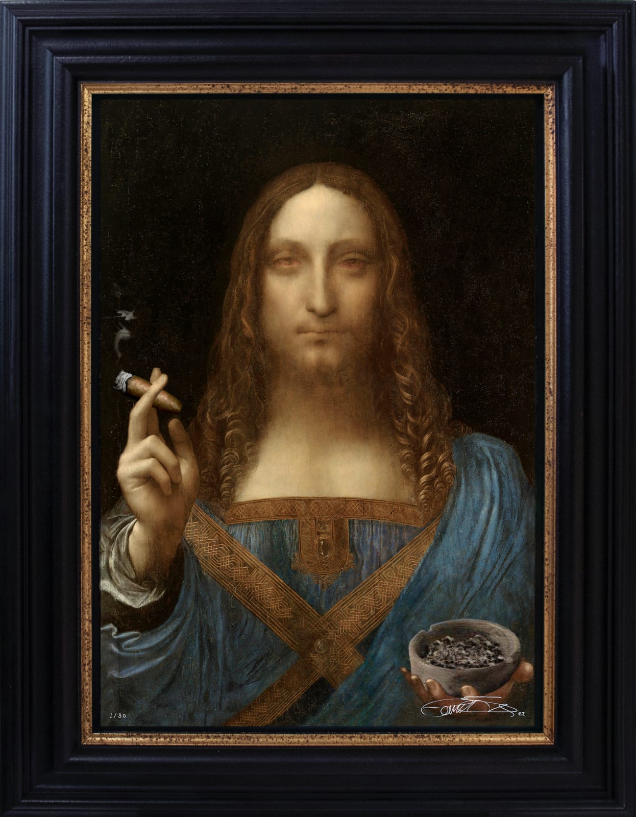 The Connor Brothers, Jesus With Cigar, 2022