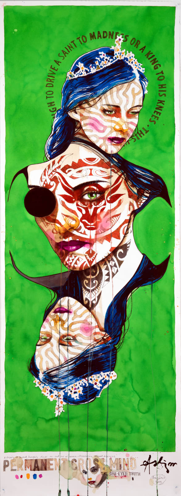 Ole Aakjær, Permanent Cross Mind – The One-Eyed Truth, 2019