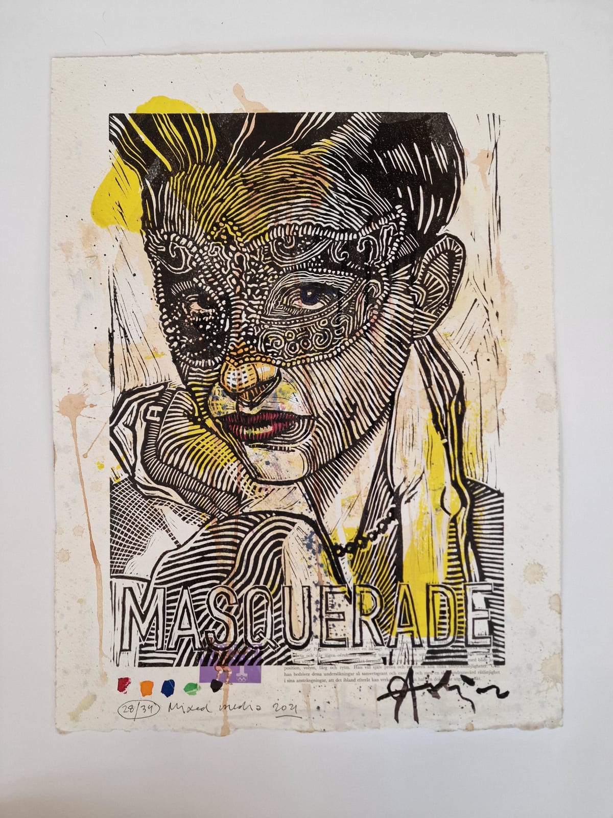 Ole Aakjær, Masquerade, 2021