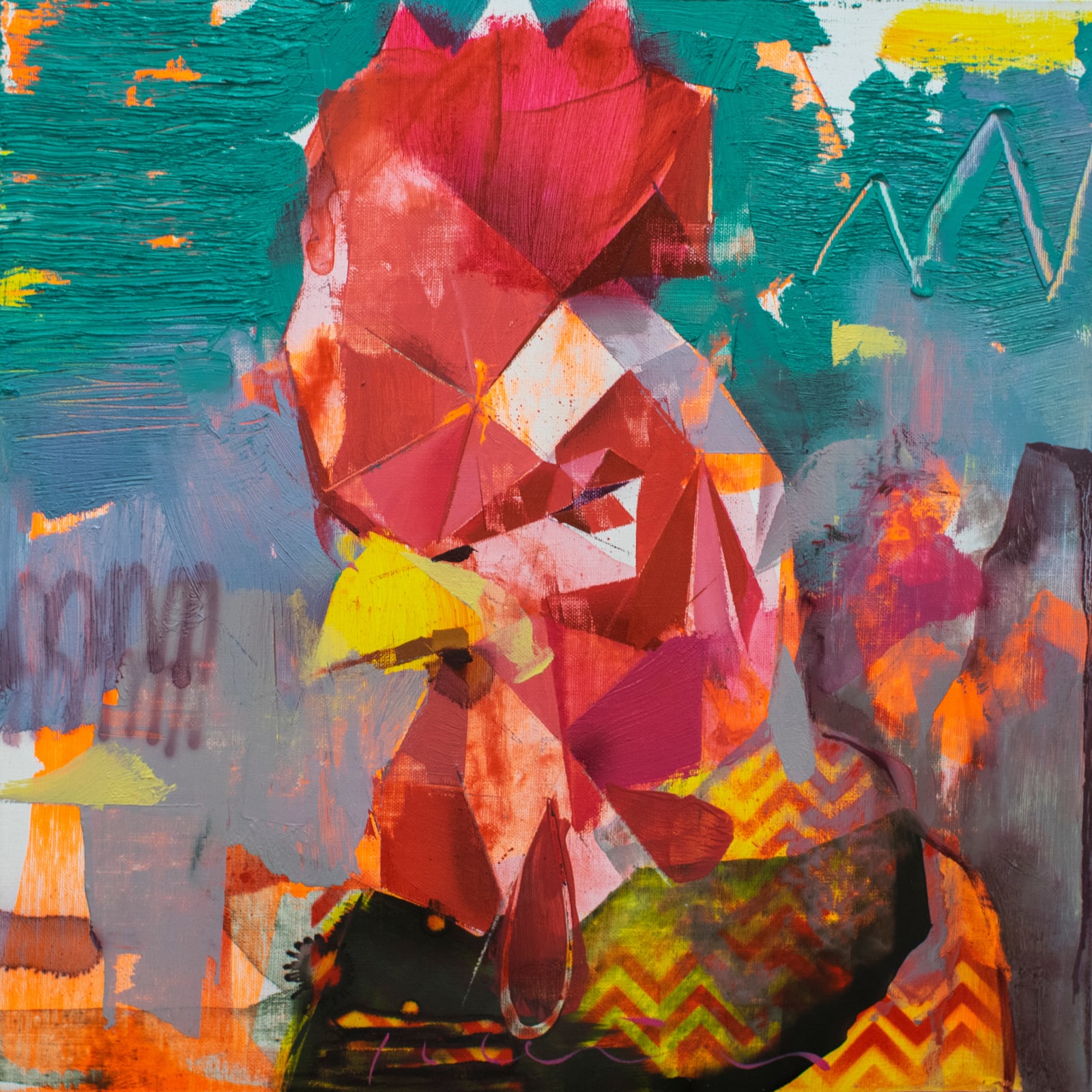 Jose Luis Ceña, The Rooster, 2024