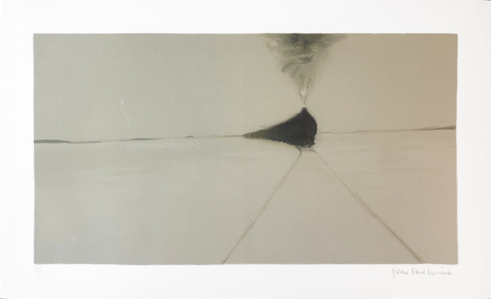 Jean-Paul Lemieux, Le Train de Portage-des-Prés - La Petite Poule d’Eau, 1971