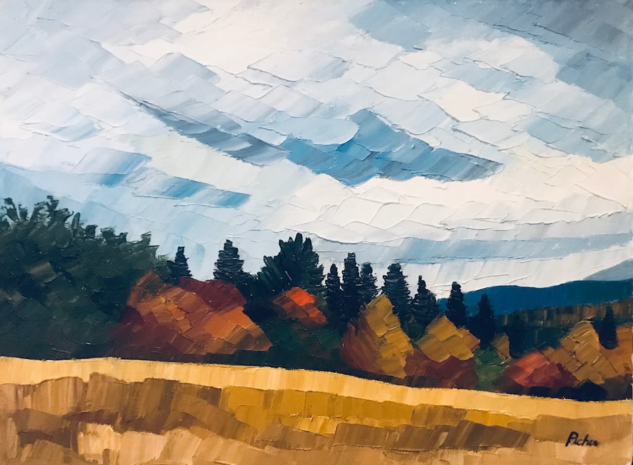 Claude Picher, Paysage d'Octobre, 1979