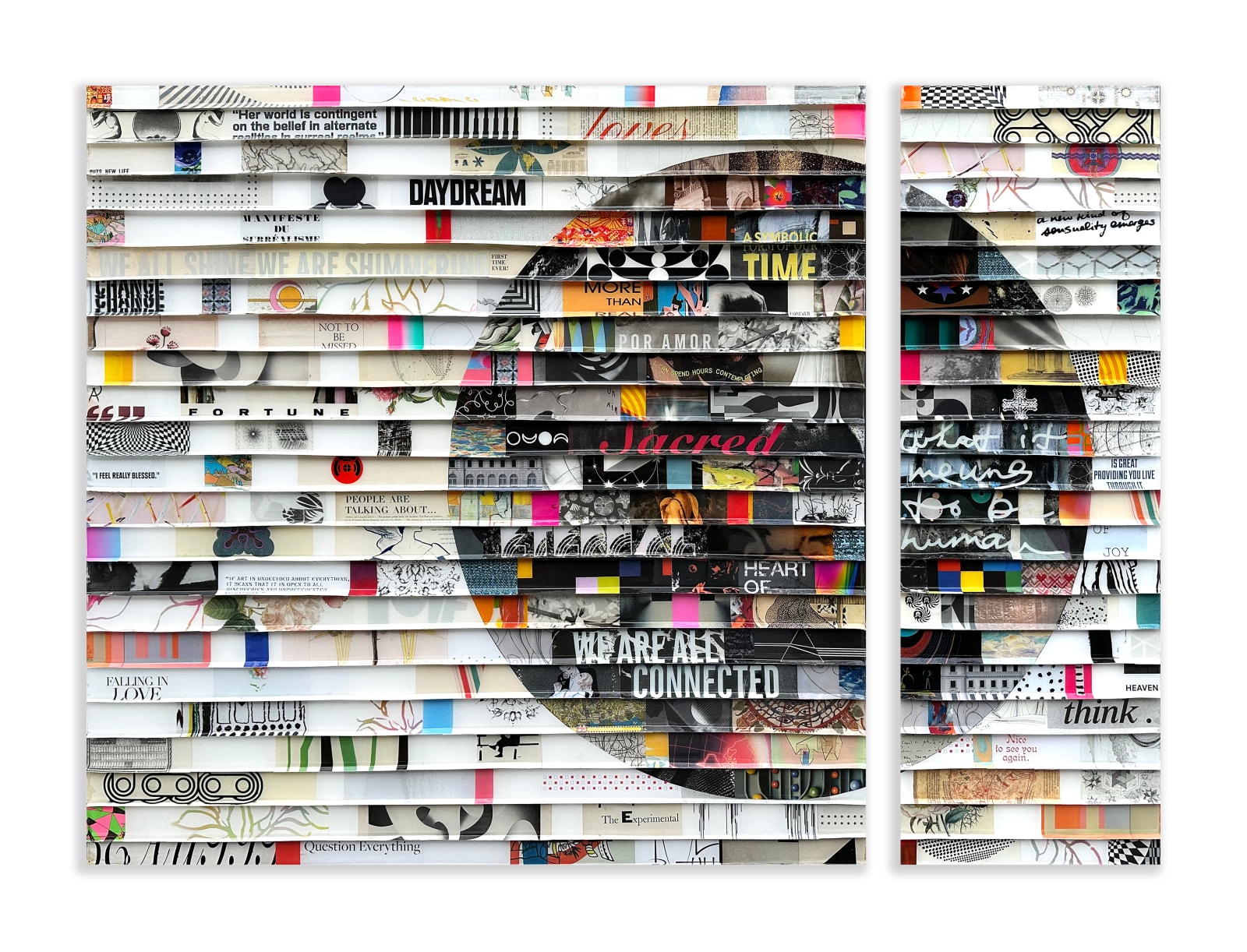 James Verbicky, Citta Samtana Diptych 352, 2024