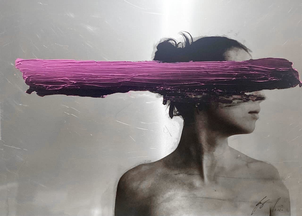 Marie-Josée Roy, Purple Rain - Collaboration Jeff Alarie, 2021