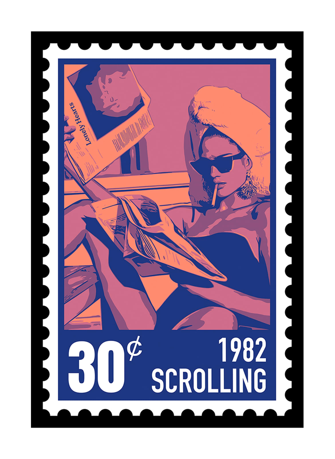 Joe Curtis, Scrolling, 2025