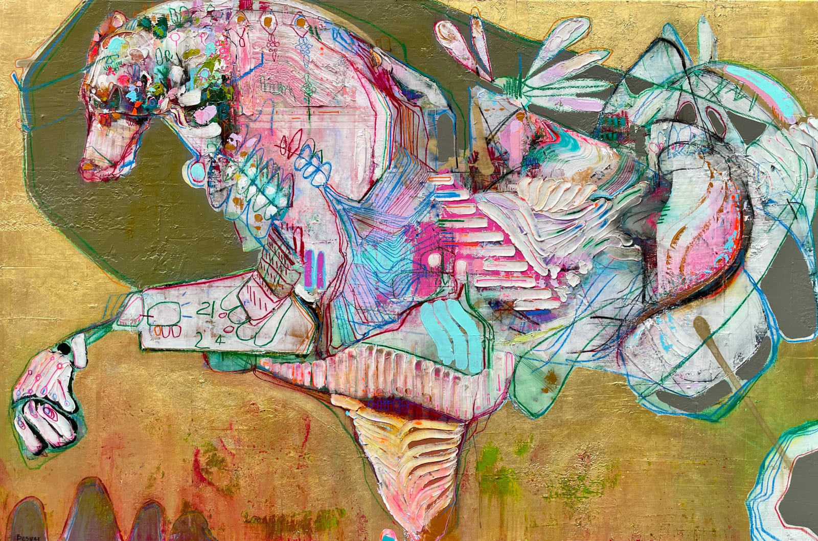 Dominic Besner, The Poppy Blooming, 2024