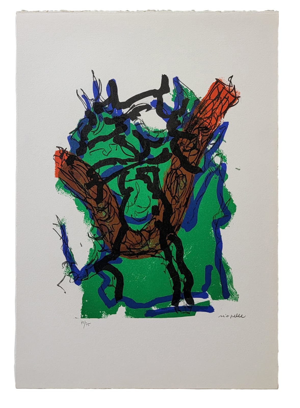 Jean Paul Riopelle, Turnbull, 1972