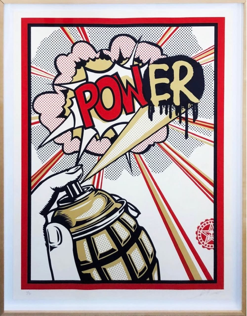 Shepard Fairey, Power, 2012