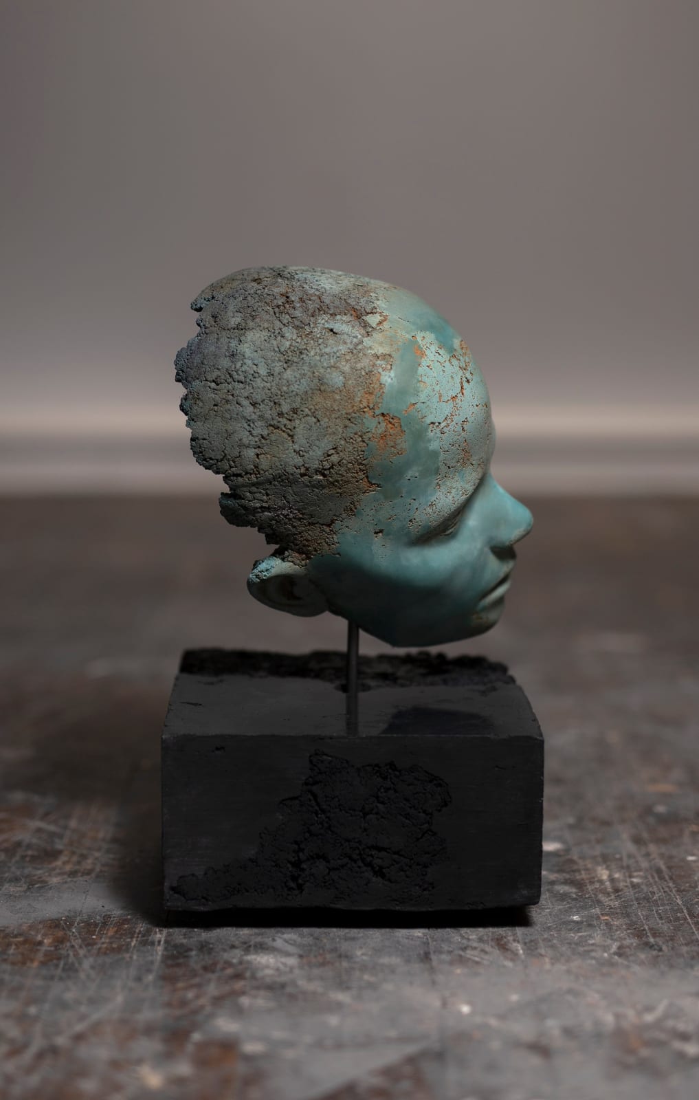 Maya Kulenovic, Sleeper / Fragment, Turquoise ( Var #1), 2021