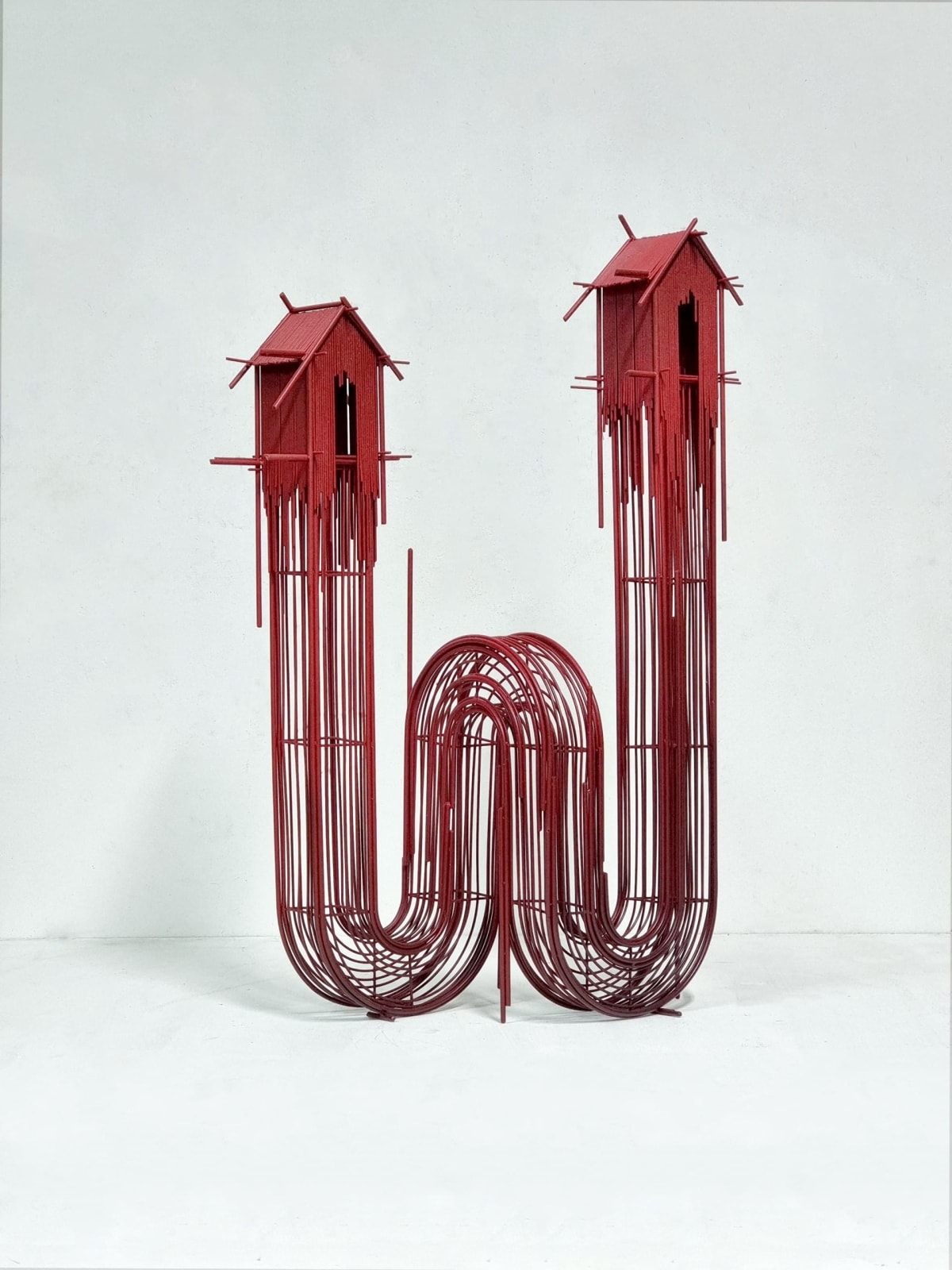 David Moreno, Weaving Connection / Stand, 2025
