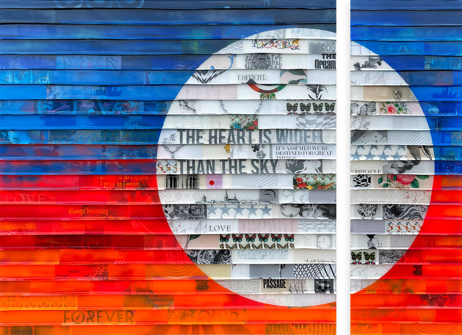 James Verbicky, Citta Samtana Diptych 324, 2023