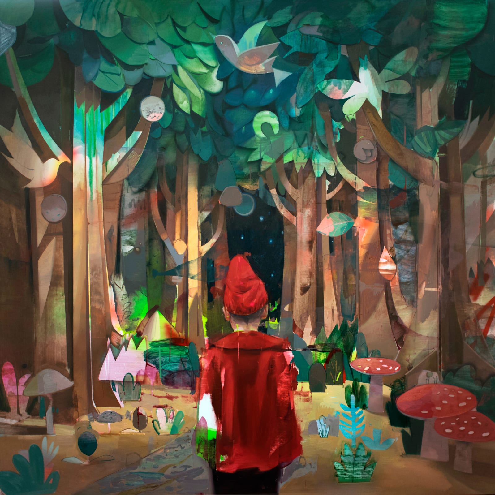 Jose Luis Ceña, Little Red Riding Hood, 2024