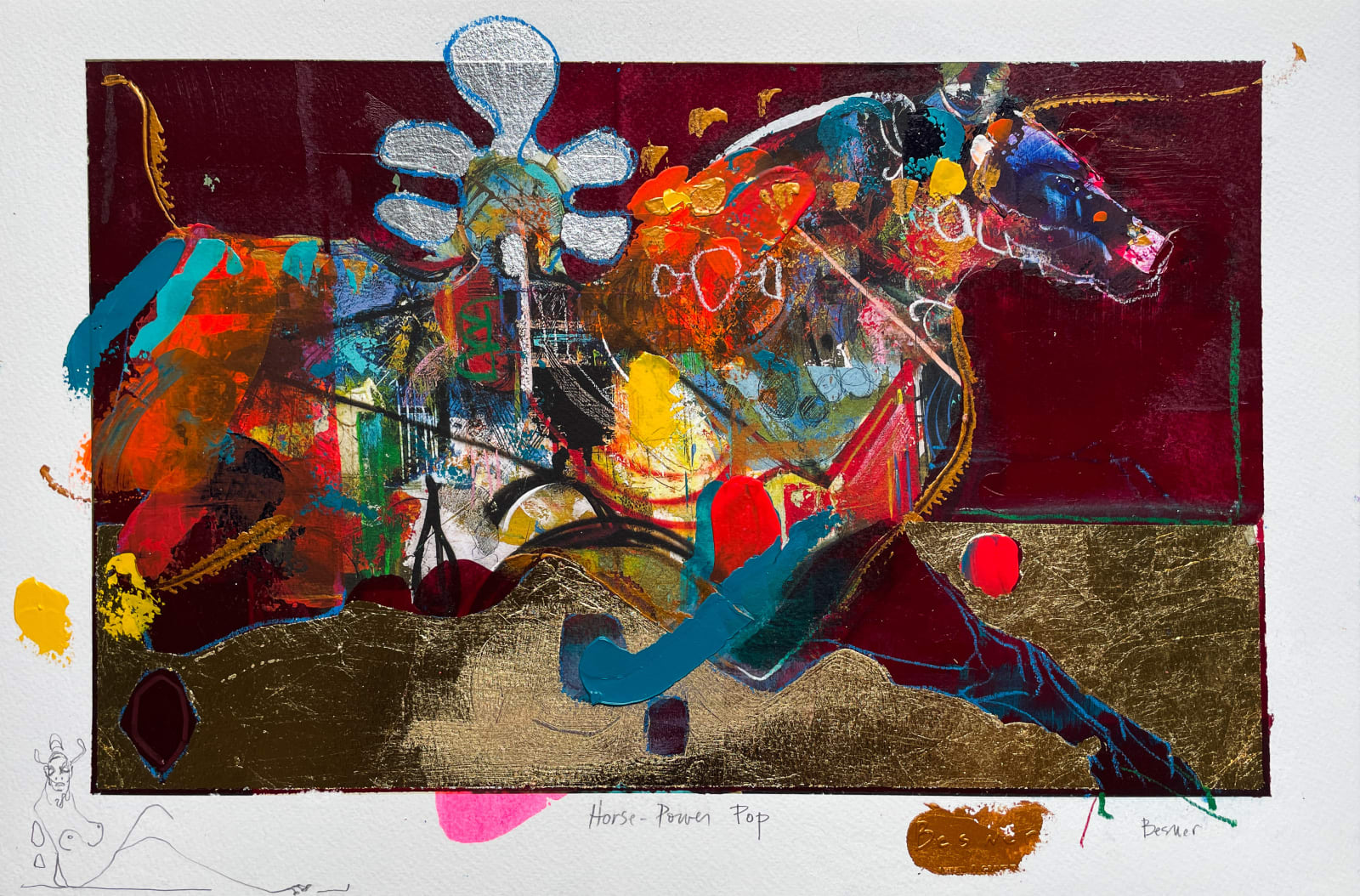 Dominic Besner, Horse-Power Pop-208, 2024